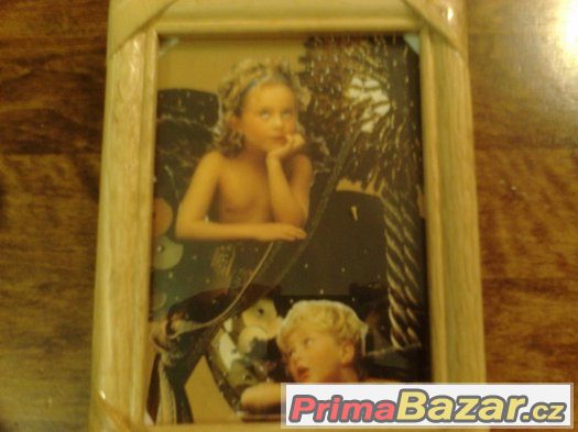 krásný obrázek Andělé štěstěny13x 18 cm s rámečkem – fotografie 2
