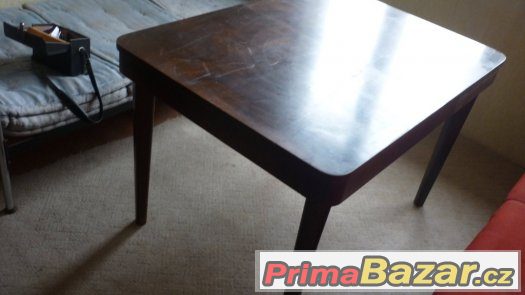 STARÝ DÝHOVÝ STŮL SKVĚLÁ CENA 199,- – fotografie 3