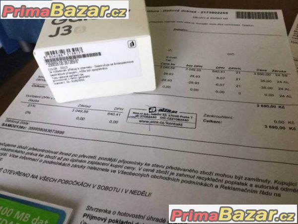 Prodám Samsung Galaxy J3 duos gold – fotografie 4