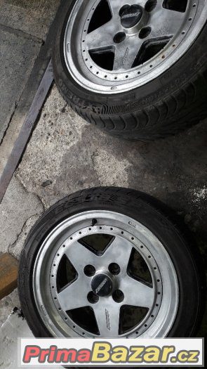zender 7x15 4x100 pneu 195/45 r15 – fotografie 2