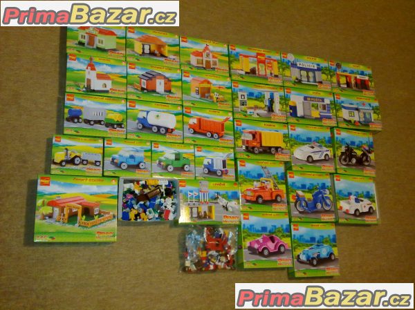 VELKÁ STAVEBNICE JAKO LEGO, PENNY MĚSTEČKO +VESNIČKA, POŠTA ZDARMA – fotografie 3