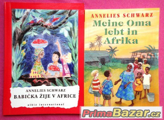 Knizky v nemcine a cestine Meine Oma wohnt in Afrika-nove – fotografie 1