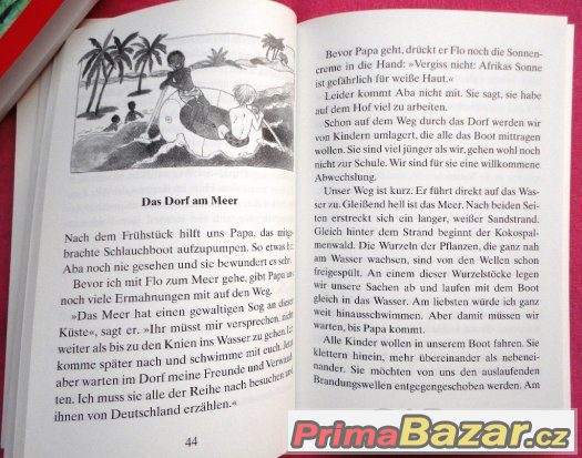 Knizky v nemcine a cestine Meine Oma wohnt in Afrika-nove – fotografie 4