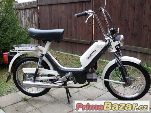 Babetta 210,nový model,po GO motoru,Kartička – fotografie 1