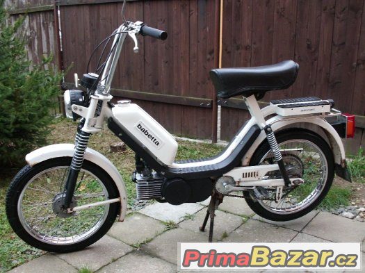 Babetta 210,nový model,po GO motoru,Kartička – fotografie 2