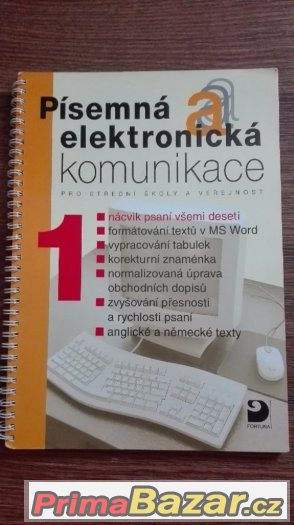 Učebnice PÍSEMNÉ A ELEKTRONICKÉ KOMUNIKACE - PEK – fotografie 1
