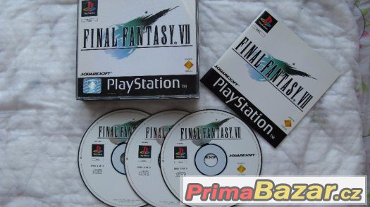 PSX Hra Final Fantasy VII 7,NĚMECKÁ VERZE-kompletní – fotografie 3