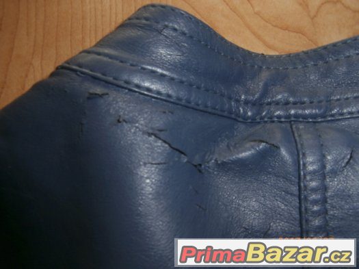 Dámská koženková bunda, vel.38, levně – fotografie 3