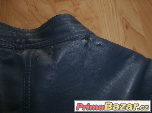 Dámská koženková bunda, vel.38, levně – fotografie 4