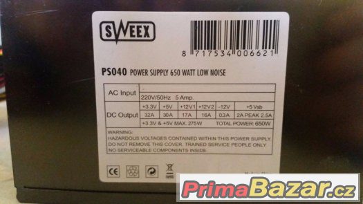 Zdroj 650 w – fotografie 2