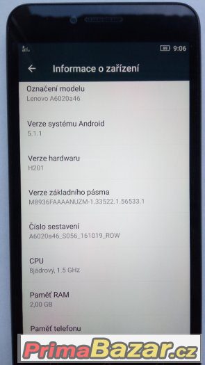 Lenovo Vibe K5 Plus - dual SIM, 5.0" IPS, QuadCore, 2GB,16GB – fotografie 5