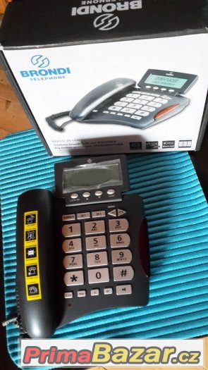 Telefon pro seniory Brondi Bravo 20 – fotografie 1