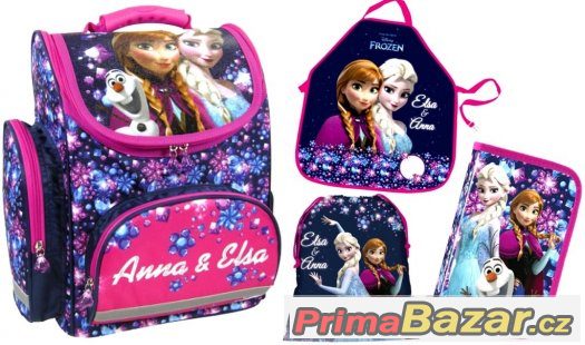 ŠKOLNÍ AKTOVKA BATOH 4v1 FROZEN LEDOVÉ KRÁLOVSTVÍ – fotografie 1