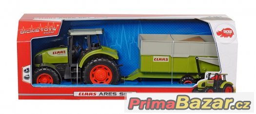 DICKIE TRAKTOR CLAAS S PŘÍVĚSEM 57cm – fotografie 5