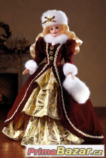 Barbie sběratelská Holiday 1996 bez krabičky – fotografie 1