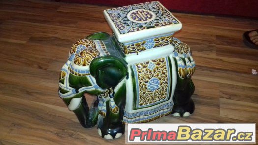 Porcelánový slon – fotografie 1
