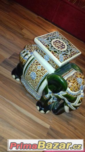 Porcelánový slon – fotografie 2