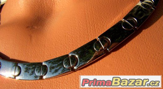 Řetízek na krk z chirurgické oceli šíře10mm – fotografie 3