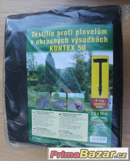 Textilie proti plevelům 1,6x10m – fotografie 5