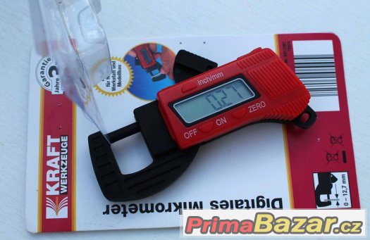 Digitální mikrometr 0-12,7mm. – fotografie 3