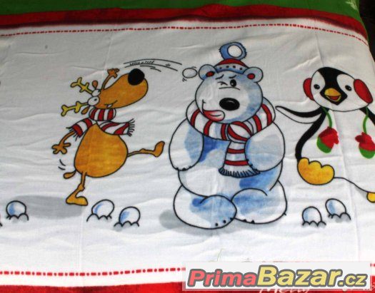 Fleece dětská deka 150x120cm – fotografie 4