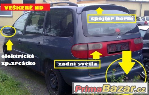 Držák - naviják rezaerva VW Sharan - F.Galaxy - S. Alhambra – fotografie 3