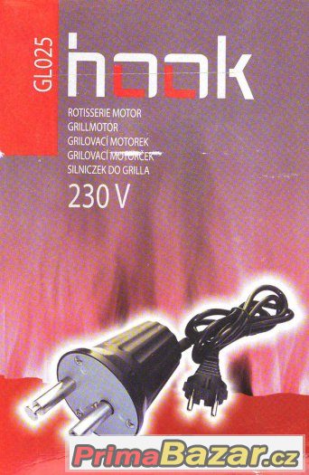 Grilovací motorek HOOK na 230Volt – fotografie 5
