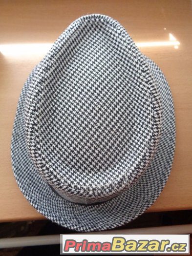 Černobílý klobouk-UNISEX – fotografie 3