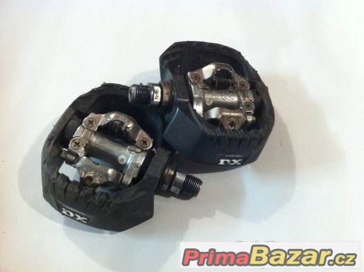 Prodám pedály SHIMANO DX sjezdové nášlapné – fotografie 1