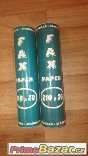 Prodám 2 ks faxového papíru 210x30 – fotografie 2