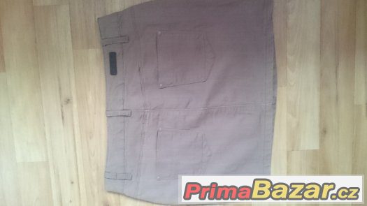 Prodám hnědou džínovou sukni zn. Fresh Made – fotografie 3