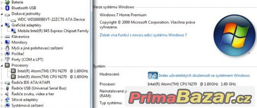 Netbook – fotografie 1