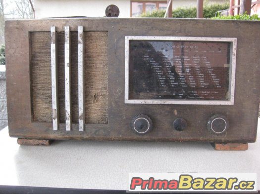 Prodám starožitné německé rádio 200 Kč – fotografie 1
