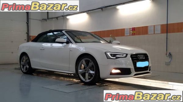 Audi A5 2.0 TDI cabrio S-line,navigace r.v.2013/11 – fotografie 1