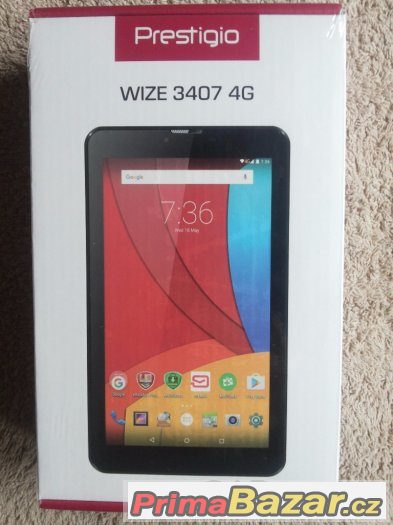Nový tablet Prestigio Wize 3407 4G – fotografie 2