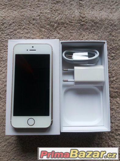 Apple iPhone 5S 16GB zlatý záruka – fotografie 1