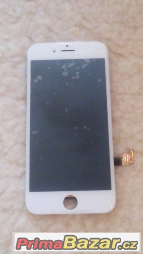 Prodám nový nepoužitý LCD displej na iPhone 7 bílý – fotografie 3