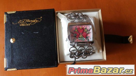 Originální hodinky ED Hardy v krásném balení – fotografie 1
