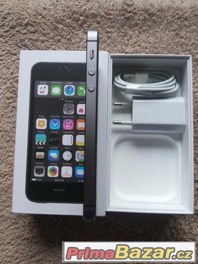 Apple iPhone 5S 16GB Space gray, záruka, krabička – fotografie 4