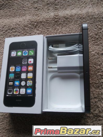 Apple iPhone 5S 16GB Space gray, záruka, krabička – fotografie 5