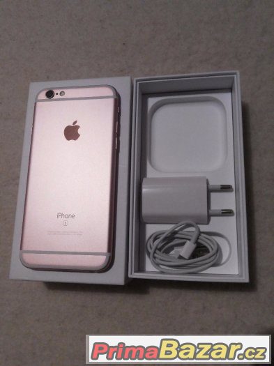Apple iPhone 6S růžový 16GB záruka, krabička – fotografie 2