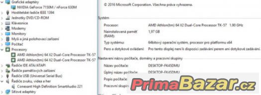 Hp Pavilion dv9710es – fotografie 2