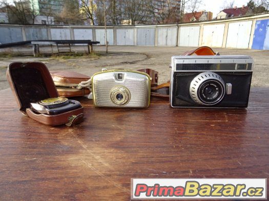 PRAKTI + PENTI - staré foťáky + expozimetr – fotografie 4