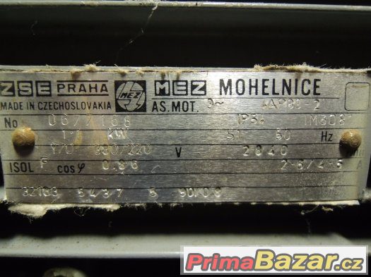 Elektromotory a nerezový buben. – fotografie 3