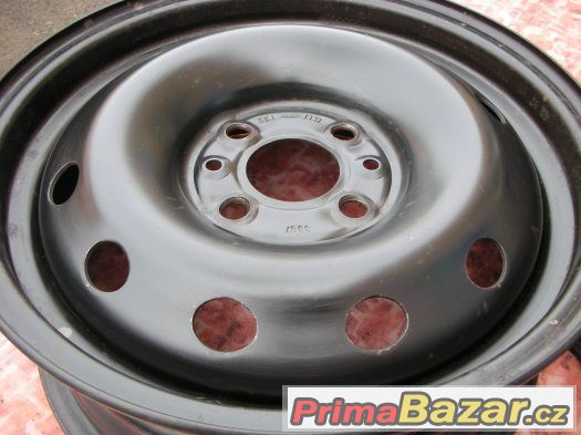 PRODÁM 1KS POUŽITÝ PLECHOVÝ DISK NA FIAT 5.5x14 ET37 – fotografie 3