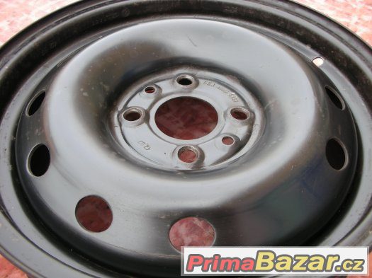PRODÁM 1KS POUŽITÝ PLECHOVÝ DISK NA FIAT 5.5x14 ET37 – fotografie 4