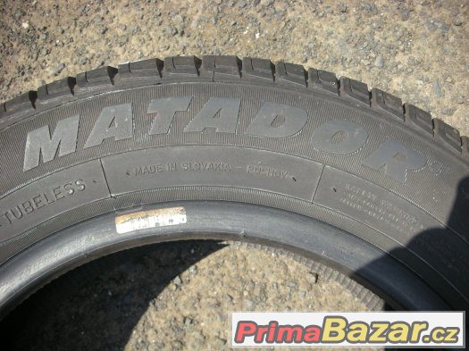 PRODÁM 1KS POUŽ. LETNÍ PNEU MATADOR STELA MP15 165/70/14/81T – fotografie 4