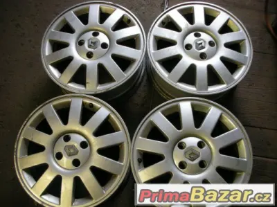 PRODÁM 4KS ORIGINÁL ALUDISKY NA RENAULT LAGUNA 6.5x16 ET43
