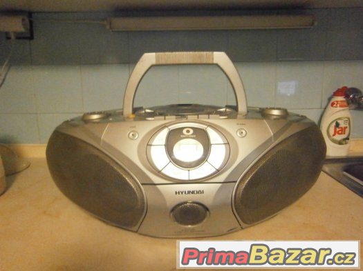 PRODÁM PŘENOSNÉ AUDIO CD S TUNEREM SUPER BASS HYUNDAI – fotografie 1