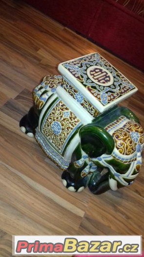 Porcelánový slon – fotografie 2
